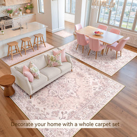 RELEANY easy-care rug ideal for busy homes and pet households.