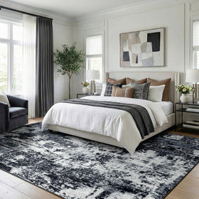 RELEANY machine-washable rug refreshes easily in cold water.