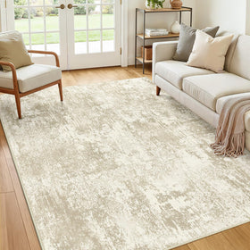 RELEANY non-slip back rug offers secure grip on hard floors for active homes.