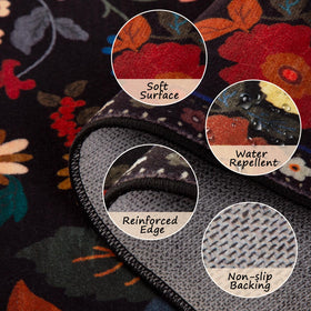 RELEANY soft polyester rug delivers gentle underfoot feel in busy homes.