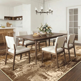RELEANY rug texture with silk-like luster underfoot