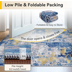 RELEANY thin design easy to store and fits behind doors.