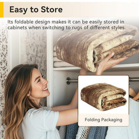 RELEANY thin design folds flat for storage and easy cleaning