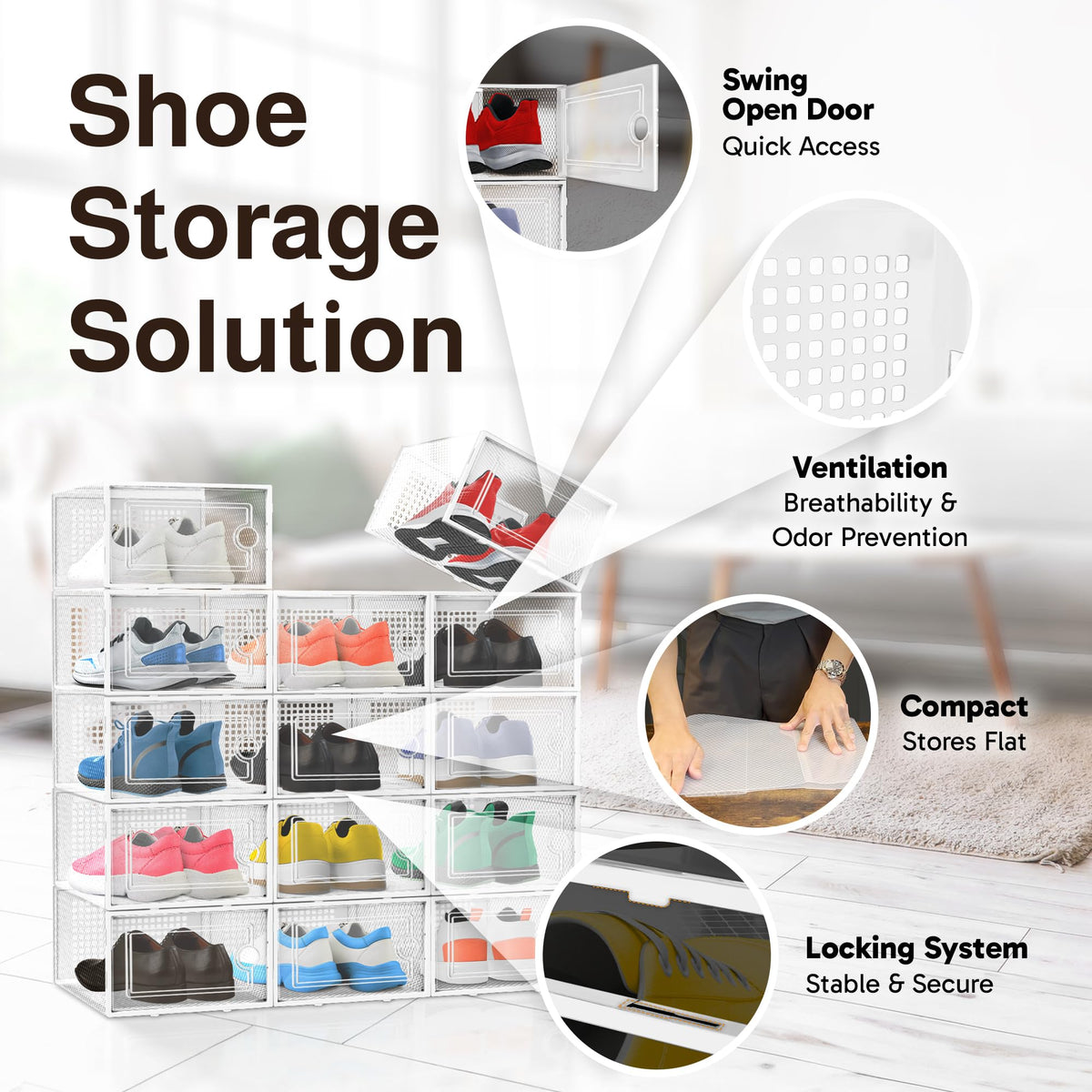 Reli swing-door-ventilation-holes image emphasizes easy access and airflow inside each box.