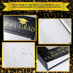 ReliThick acid-free inner pages help preserve photos over time.