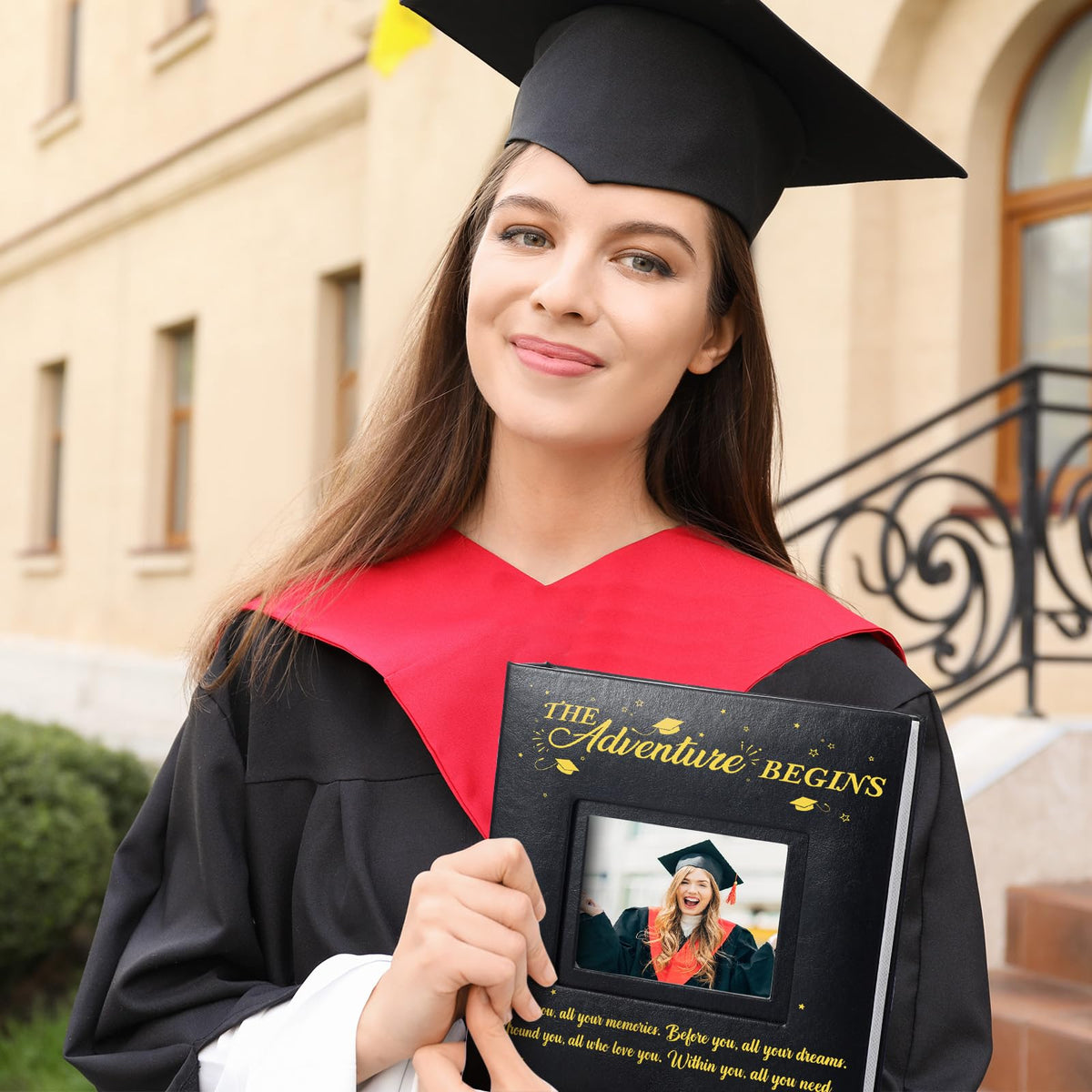 ReliThick album with acid-free pages safely stores 4x6 photos for high-quality memories.