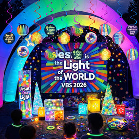 ReliThick VBS 2026 swirl cards are 5.91 inches wide for flexible setup