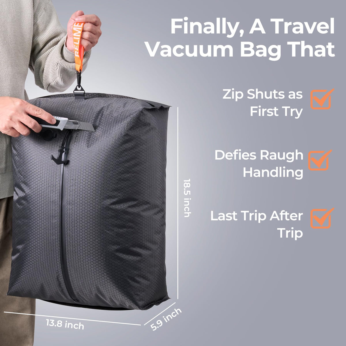 Relime Classic Series privacy exterior gray shade close-up