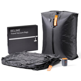 Relime Classic Series vacuum bags top view for compact packing