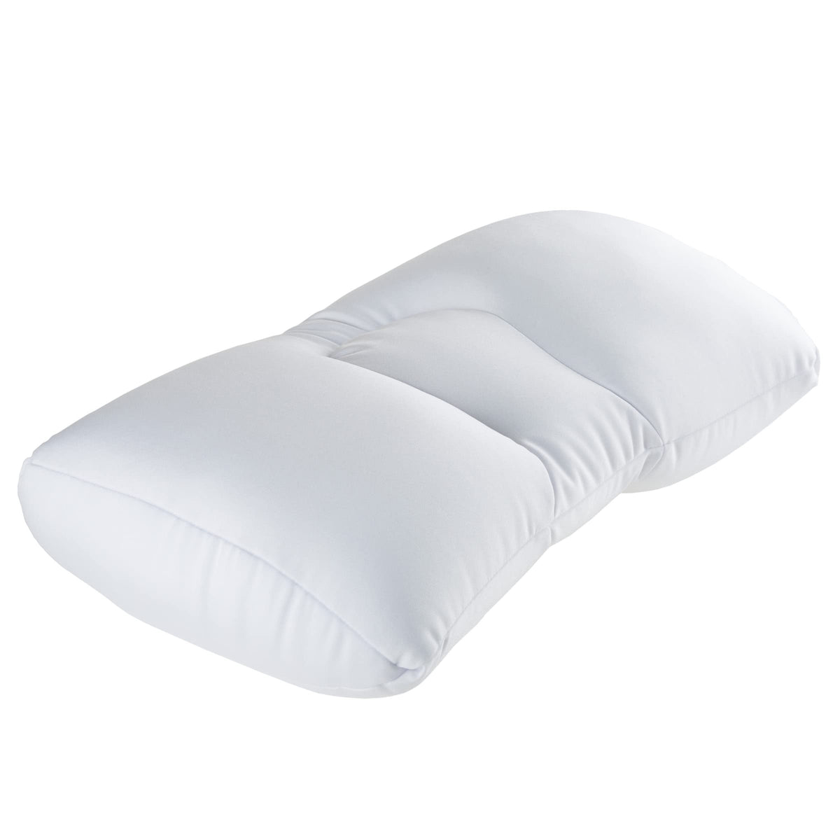 Remedy Microbead Pillow supports head, neck, and shoulders for ergonomic comfort.