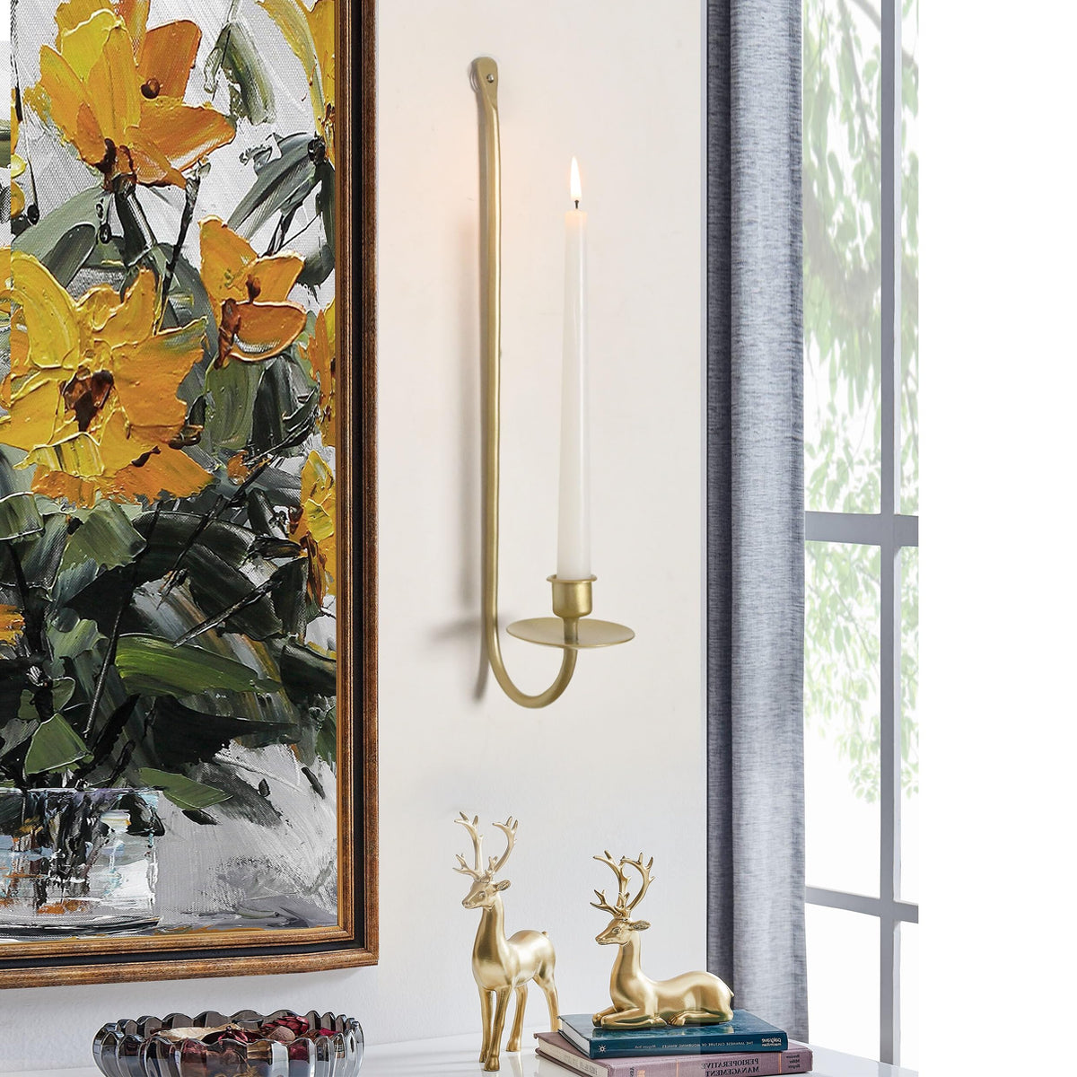 Ideal decor for weddings or holiday tables with a warm glow.