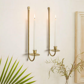 Pair of Remenna sconces brightening a hallway or entryway ambiance.