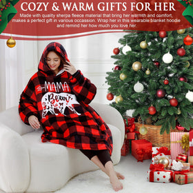 Remifa double-layer microfiber with sherpa lining for extra warmth.