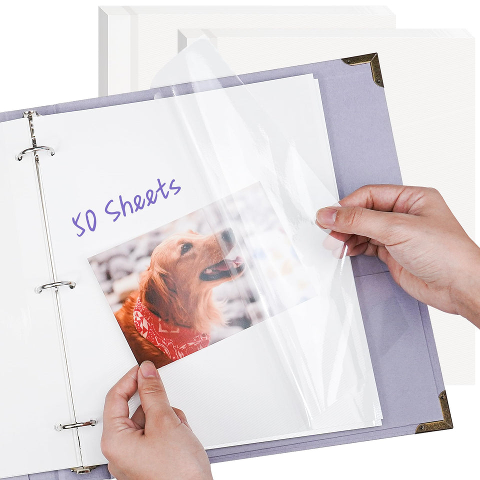 Remowith photo album refill pages fit 3-ring binders for organized memories.