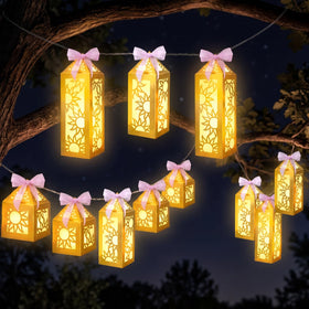 Renbuzhu three-size sun boxes add depth to festive table styling.