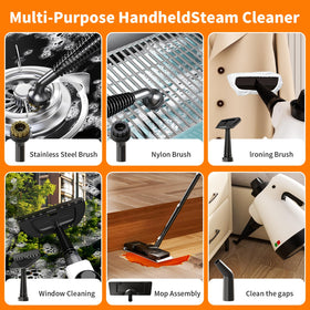 Renvadolix steam mop chemical-free cleaning uses only water