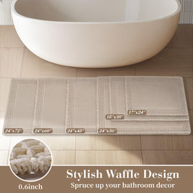 RESARE easy-care mat machine washable and quick to dry.