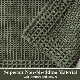 RESARE waffle bath rug absorbency demonstrates quick water pickup for tidy floors.