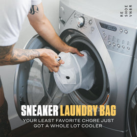 Dual locking system keeps laces flat, reducing tangles during a wash.