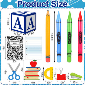 Resholder element cards showcase classic school motifs for decor
