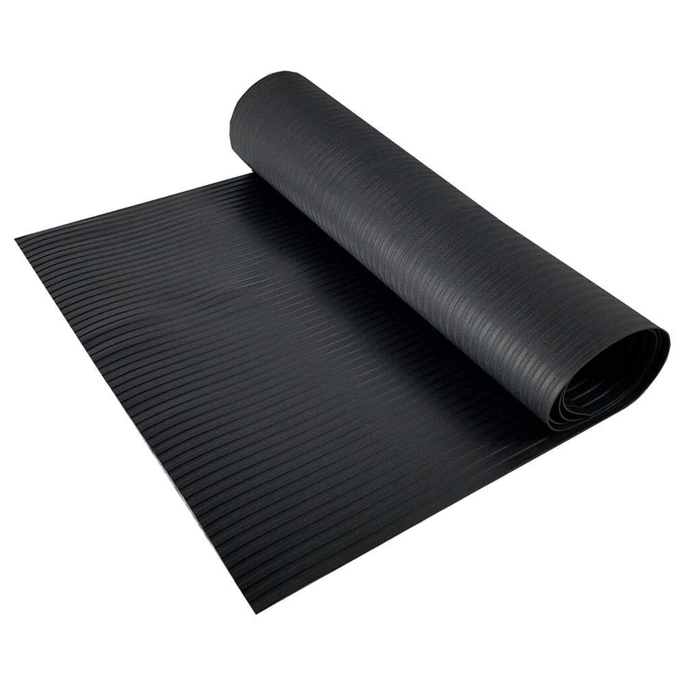 RESILIA embossed wide rib runner top view showing durable protection for entryways