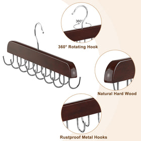 Resovo belt hanger with a 360-degree top hook for easy access at a glance.
