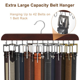 Resovo two-pack belt hanger set ideal for shared wardrobes.