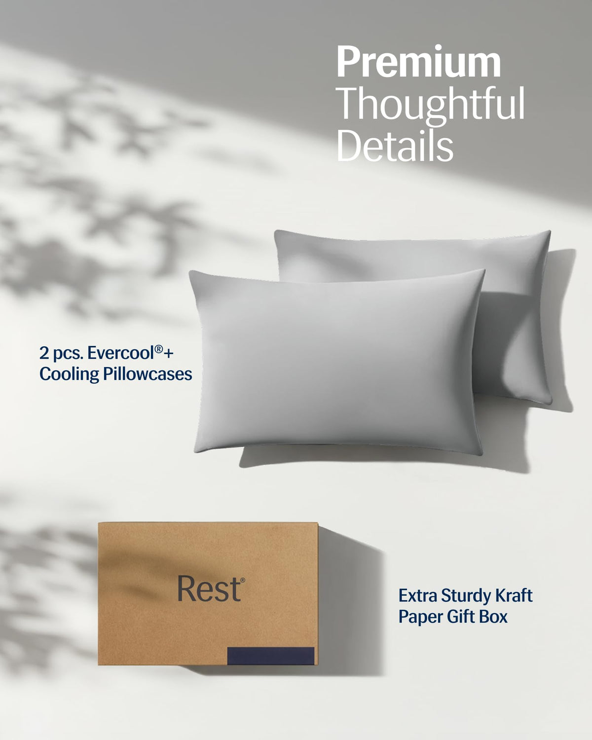 REST Evercool bedroom setup demonstrates cooling comfort for hot sleepers