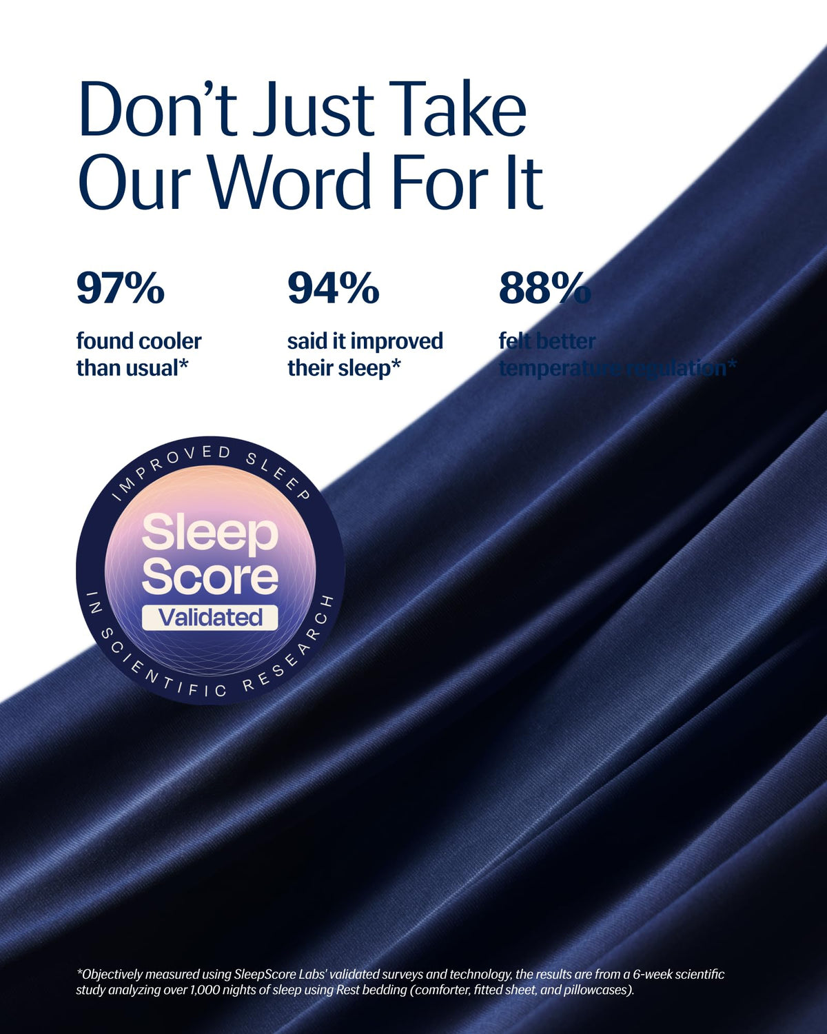 REST Evercool hypoallergenic fill helps maintain freshness and comfort.