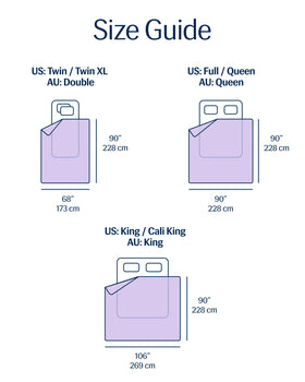 REST Evercool comforter being machine washed for quick, easy care.