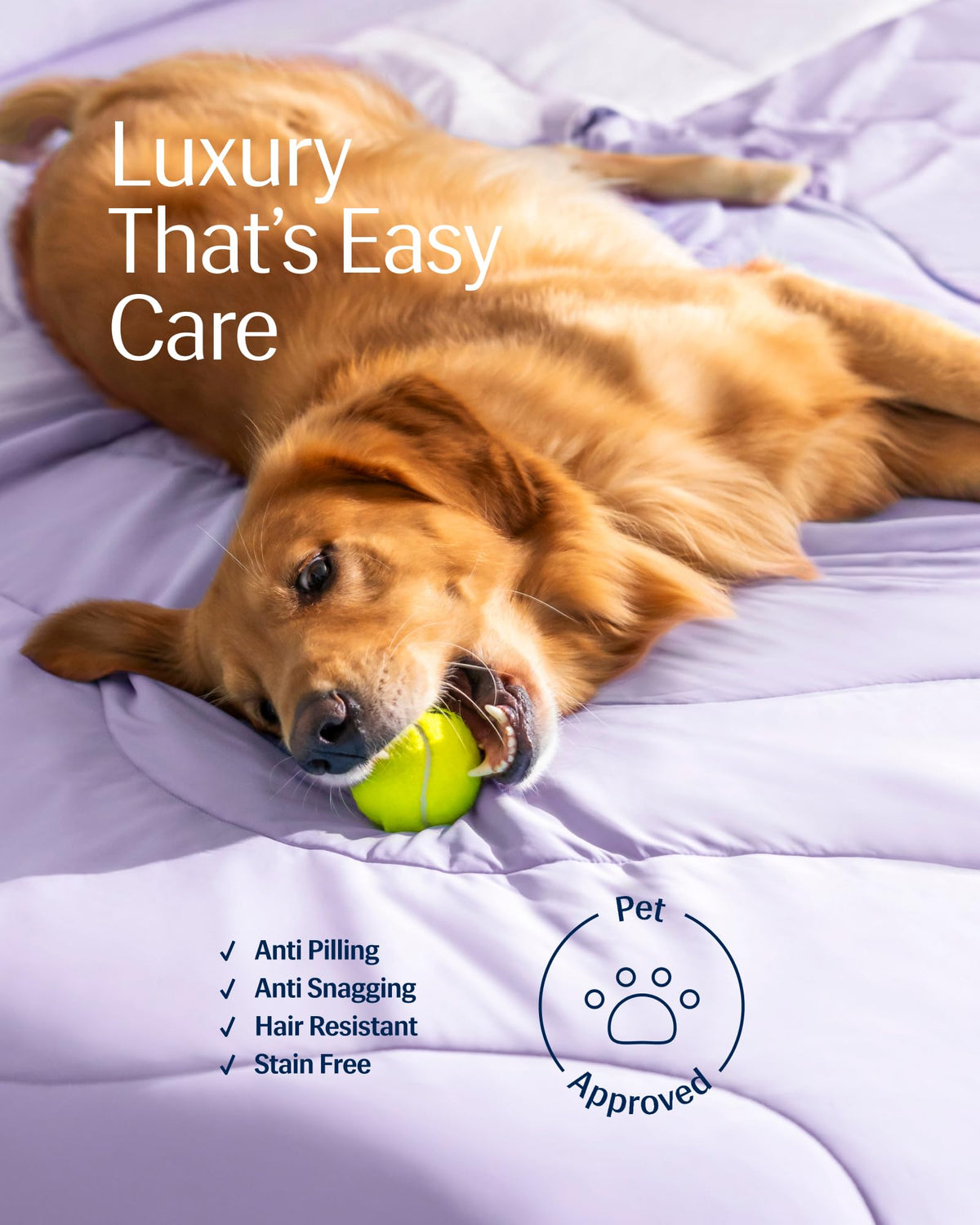 REST Evercool machine-washable care makes upkeep simple and convenient.