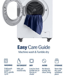 REST Evercool+ pillowcase surface resisting stains and maintaining freshness