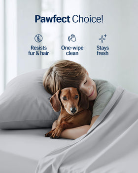 Retail packaging for two REST Evercool+ pillowcases in king size.