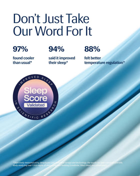 REST Evercool Sorona-Tencel fill close-up shows balanced cooling