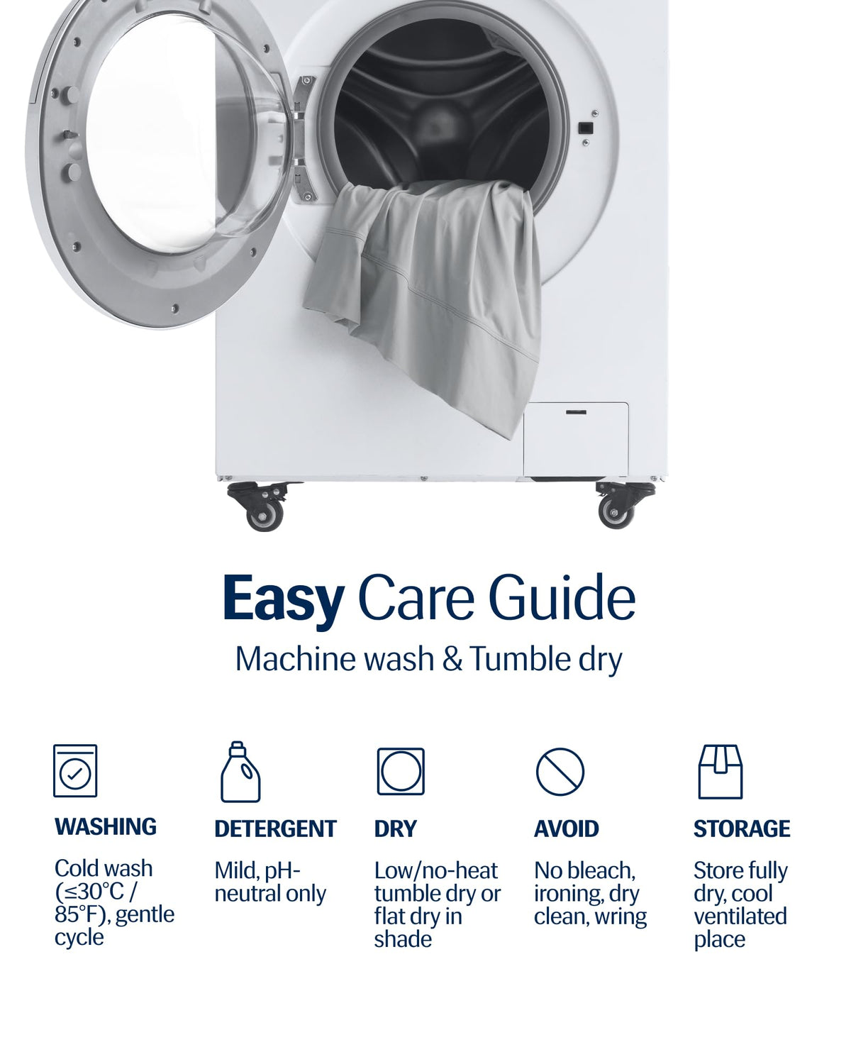 REST Evercool standard-size pillowcases in a 2-pack for easy replacements