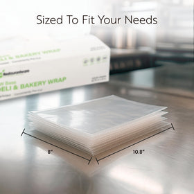 Restaurantware greaseproof deli paper surface preserves product appearance during service