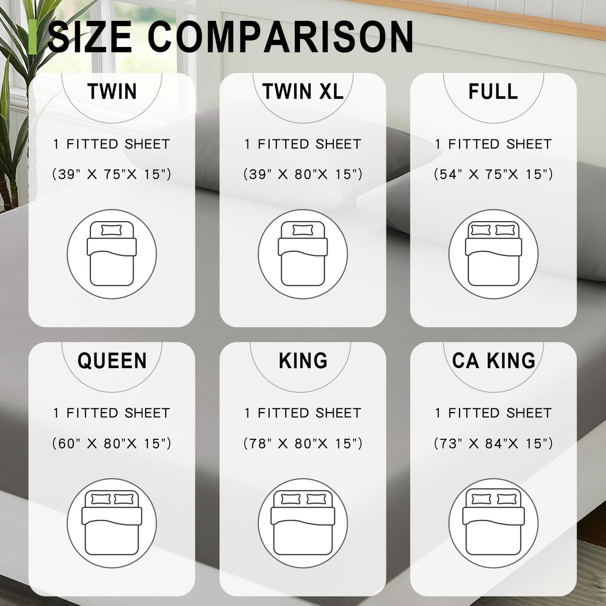 RestEmbrace Grounding Sheets Queen shown on bed for a calm sleep setup