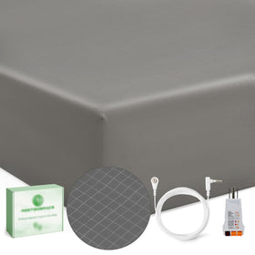RestEmbrace Grounding Sheets Queen setup on bed for easy daily use