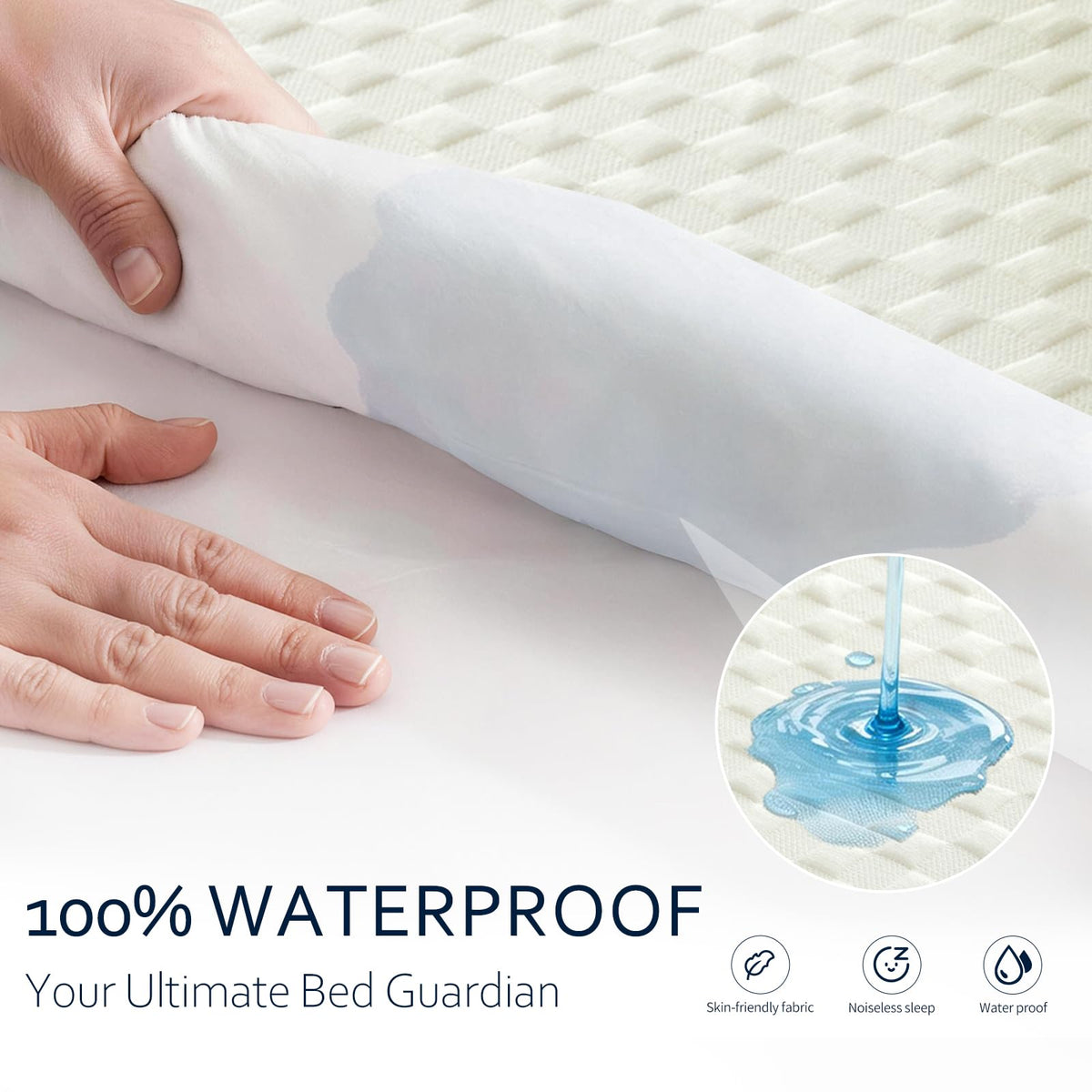 Breathable micro-climate design helps you stay cool while sleeping.
