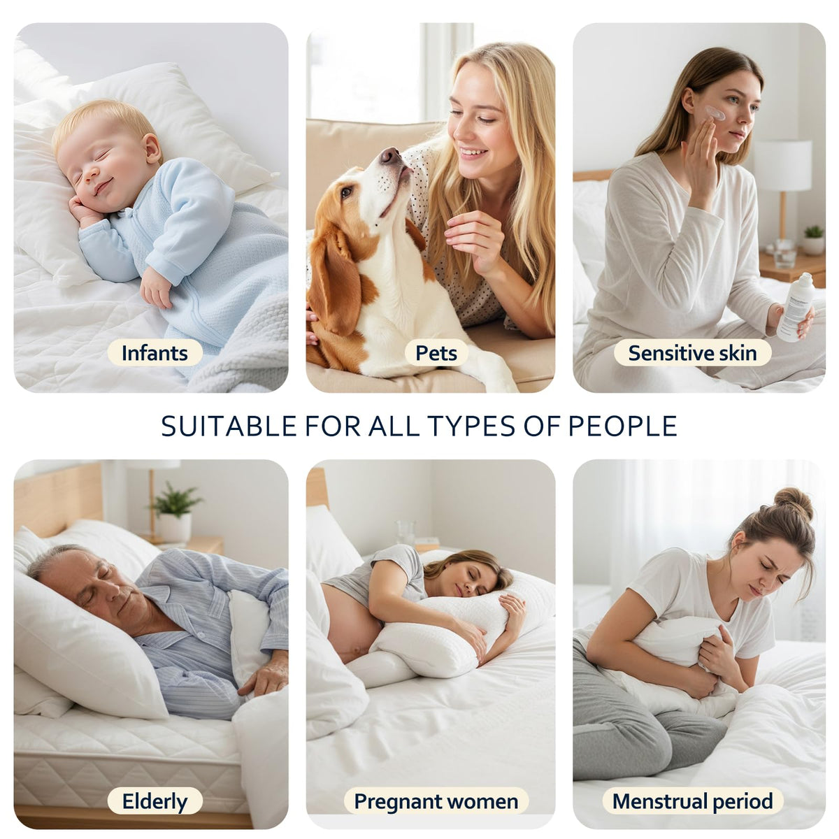 King-size protector with wrinkle-free edge design for tidy bedding.