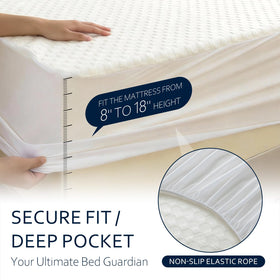 OCSC-certified organic cotton blend fabric provides soft, premium feel.