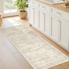 Restydon 2x5 rug runner entryway with soft texture and door clearance