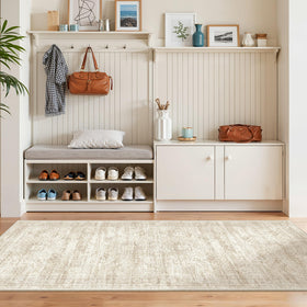 Restydon 2x5 rug runner non-slip back stabilizing hallway