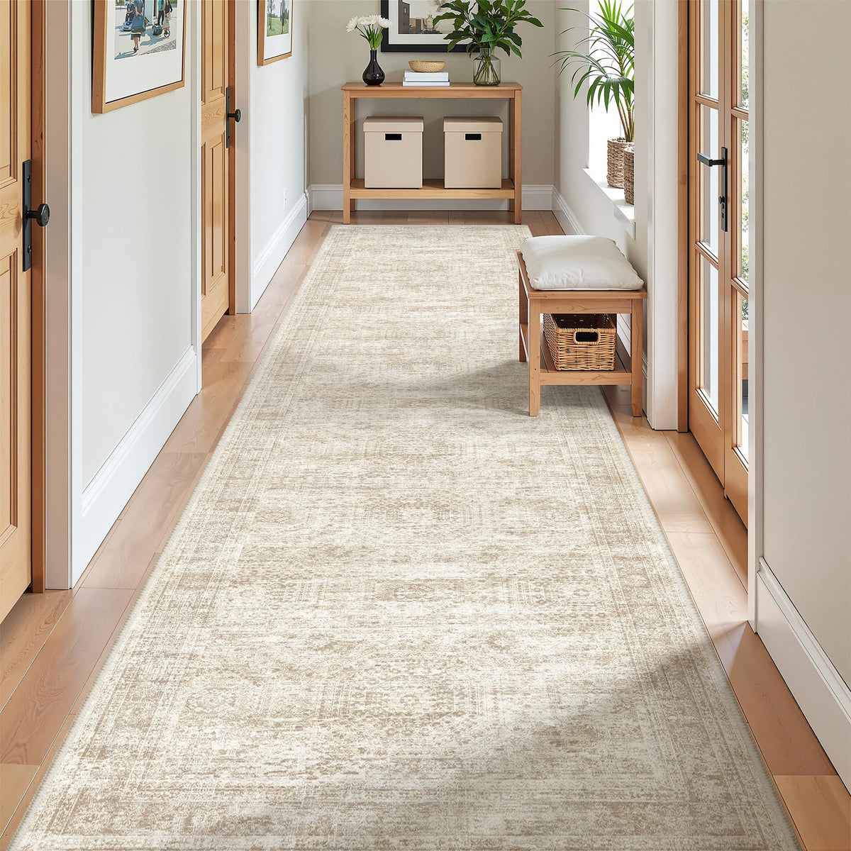 Restydon machine washable runner ready for quick cleanups.