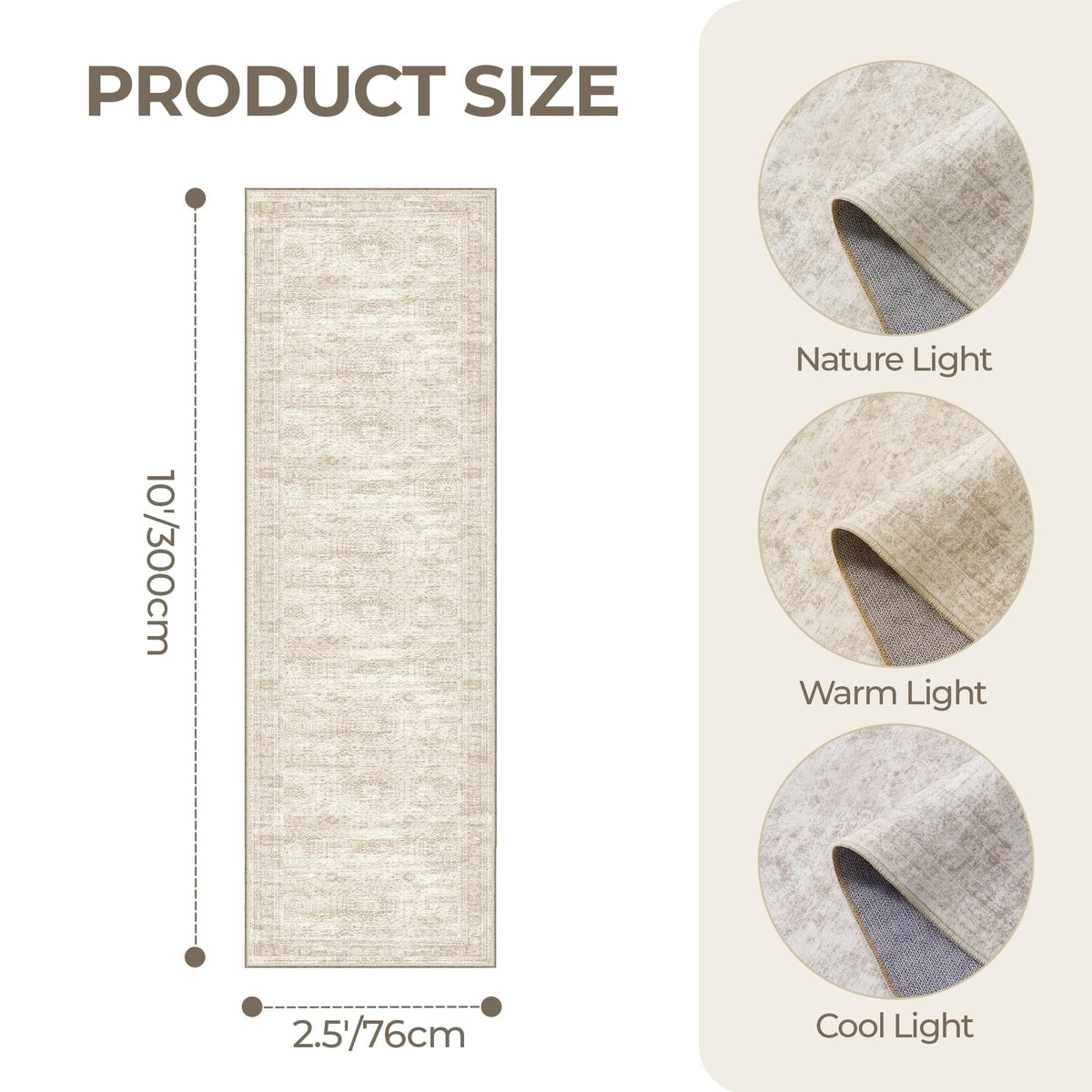 Restydon pet friendly entry rug resists crumbs and fur buildup.