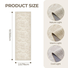 Restydon pet friendly entry rug resists crumbs and fur buildup.