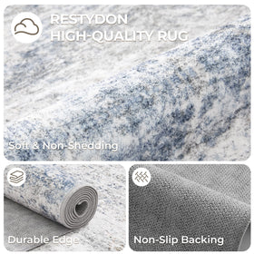 Restydon kitchen-entryway runner suits kitchens and laundry areas with durable design