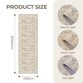 Restydon rug runner multiroom decor suitable for kitchen, hallway, and more.