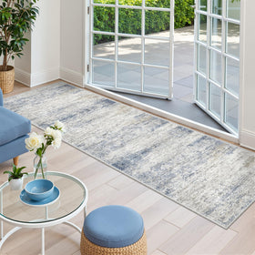 Restydon soft low-pile rug runner for cozy comfort in high-traffic areas