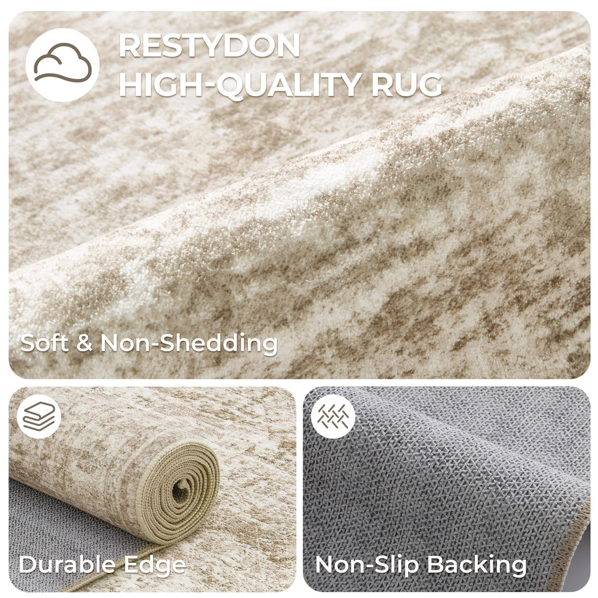 Restydon bedroom-living area setup adds warm, vintage-inspired ambience.